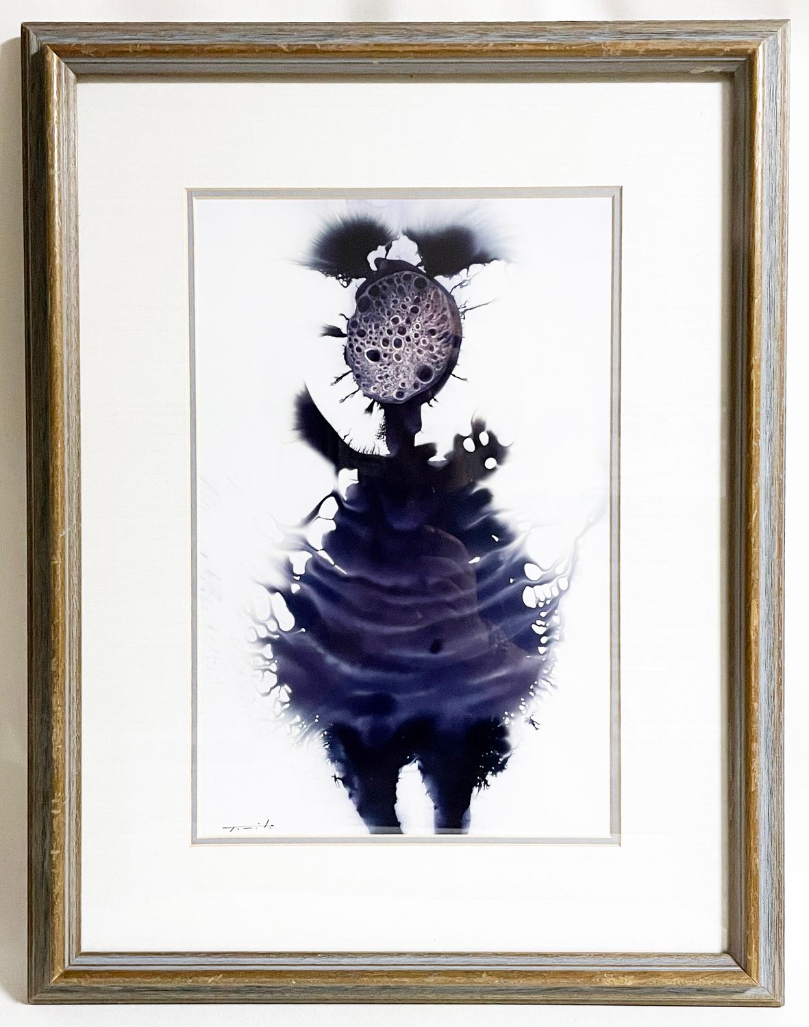 Jose Tonito Original painting on paper.CHEF MASTER.Framed.Unique wonderful art.
