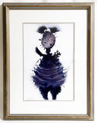 Jose Tonito Original painting on paper.CHEF MASTER.Framed.Unique wonderful art.