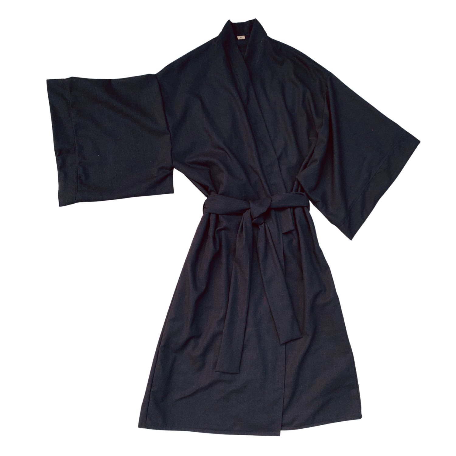 Linen Blend Kimono Style Robe in Various Colours