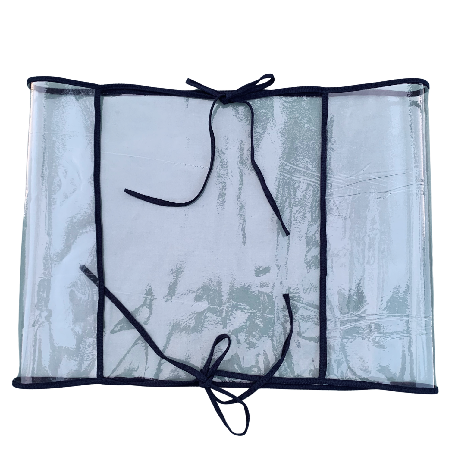 Clear PVC Bed Protector with Various Trims