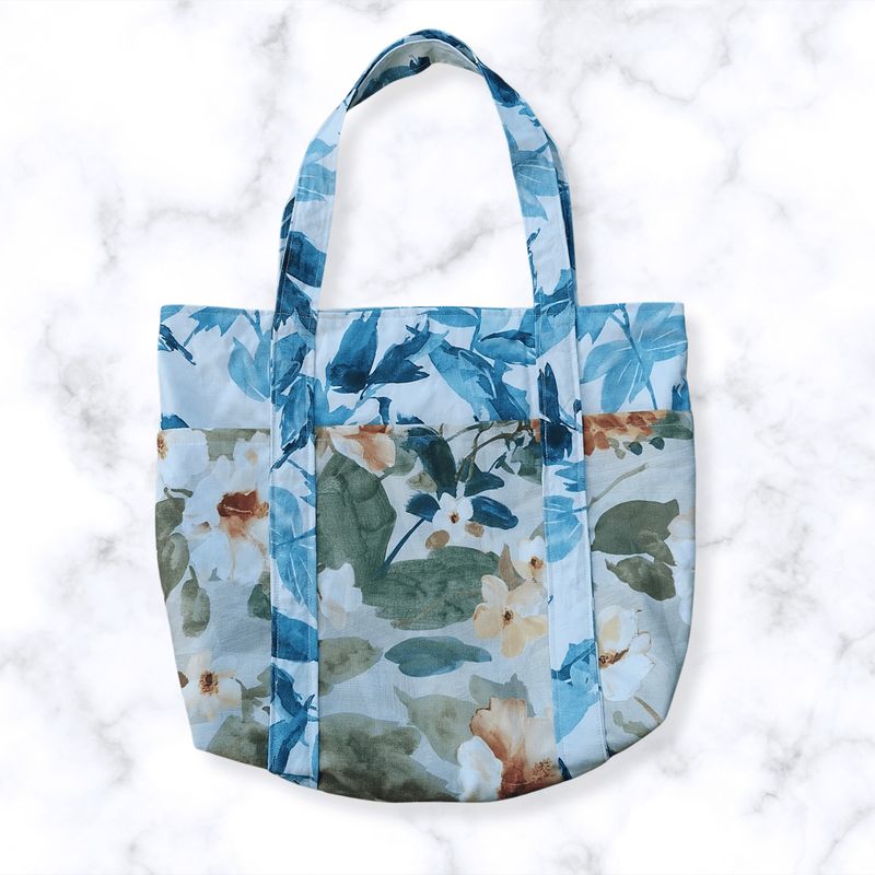 7 Pocket Cotton Tote Bag
