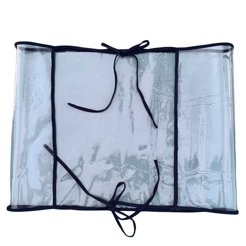 Clear PVC Bed Protector with Various Trims