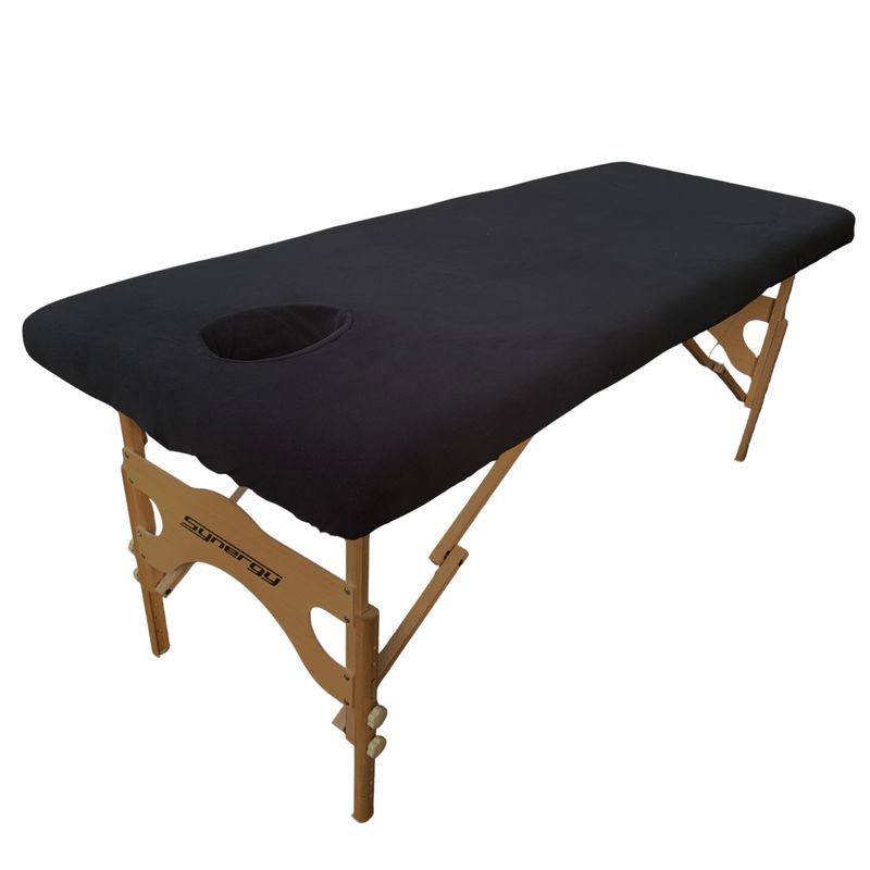 Micro Fleece Sheet for Massage Bed with Face Hole