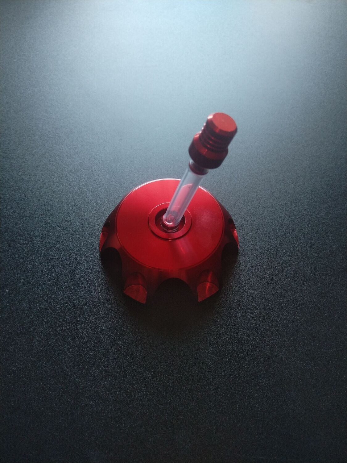 Tankdeckel MZ 125 SM SX, rot
