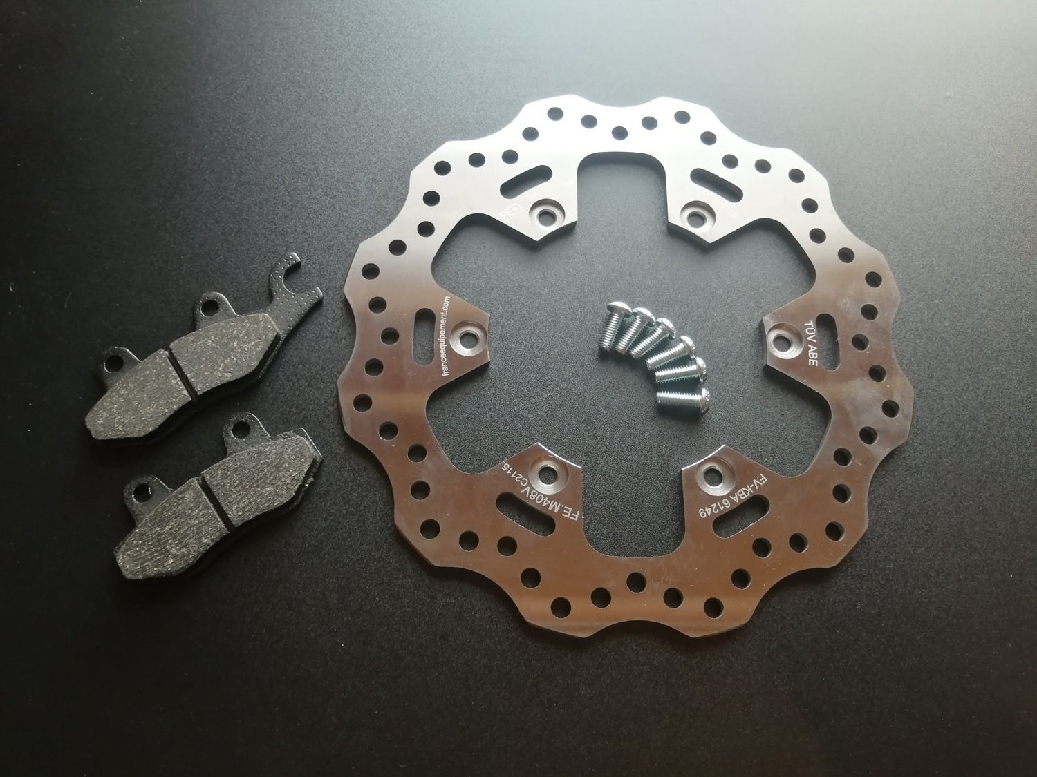 Bremsscheibe hinten RT wave (BITTE LIEFERUMFANG WÄHLEN)