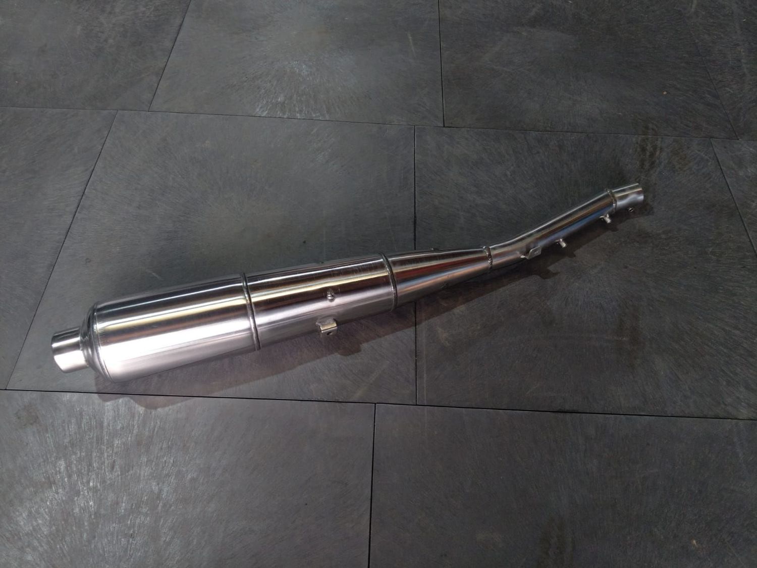 NEU Endschalldämpfer MZ 125 SM SX