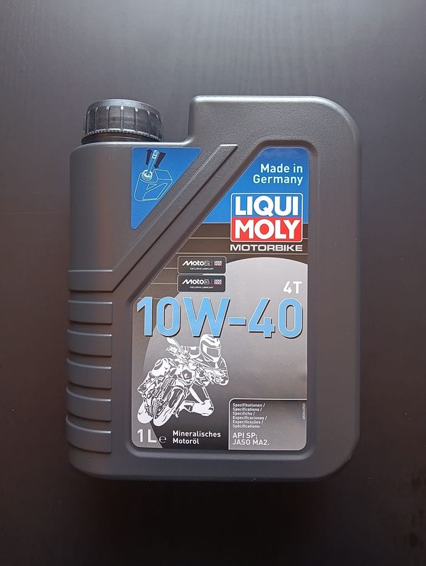 Motorenöl Liqui Moly Motorbike 4T 10W-40, 1l Motorenöl Liqui Moly Motorbike 4T 10W-40, 1l