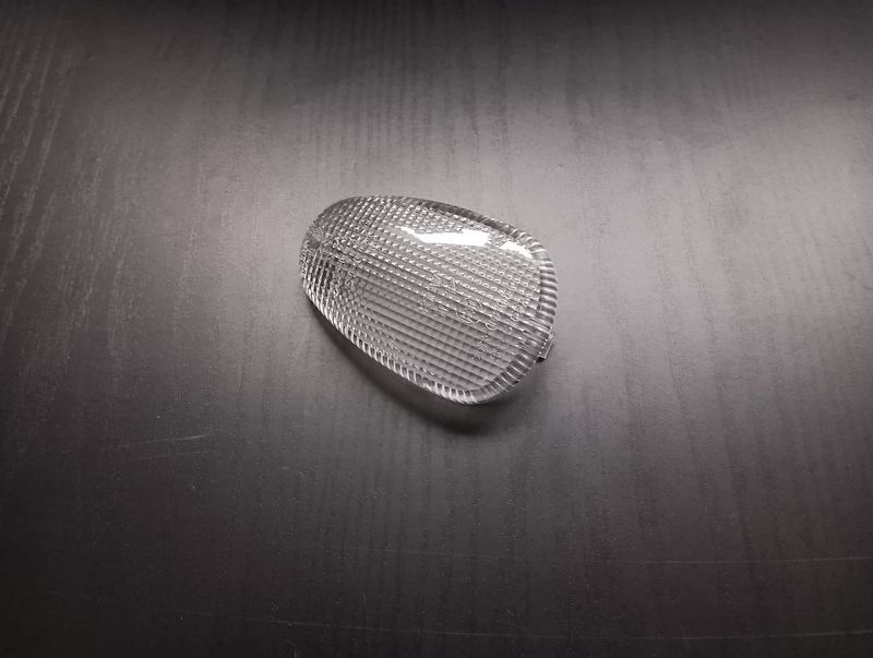 Blinkerglas MZ 125 SM SX, weiß