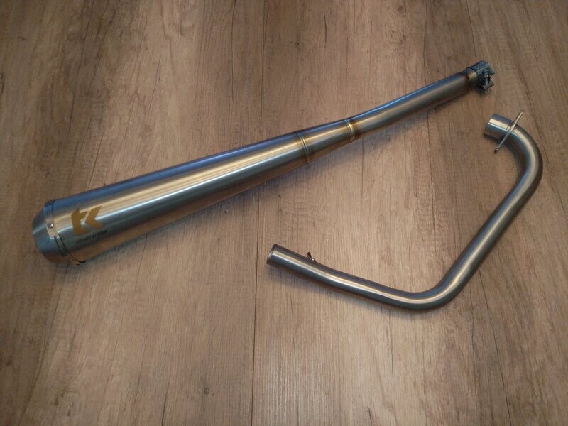 Sportauspuff MZ 125 RT ab Bj 2000 Sportauspuff MZ 125 RT ab Bj 2000 "Turbokit"