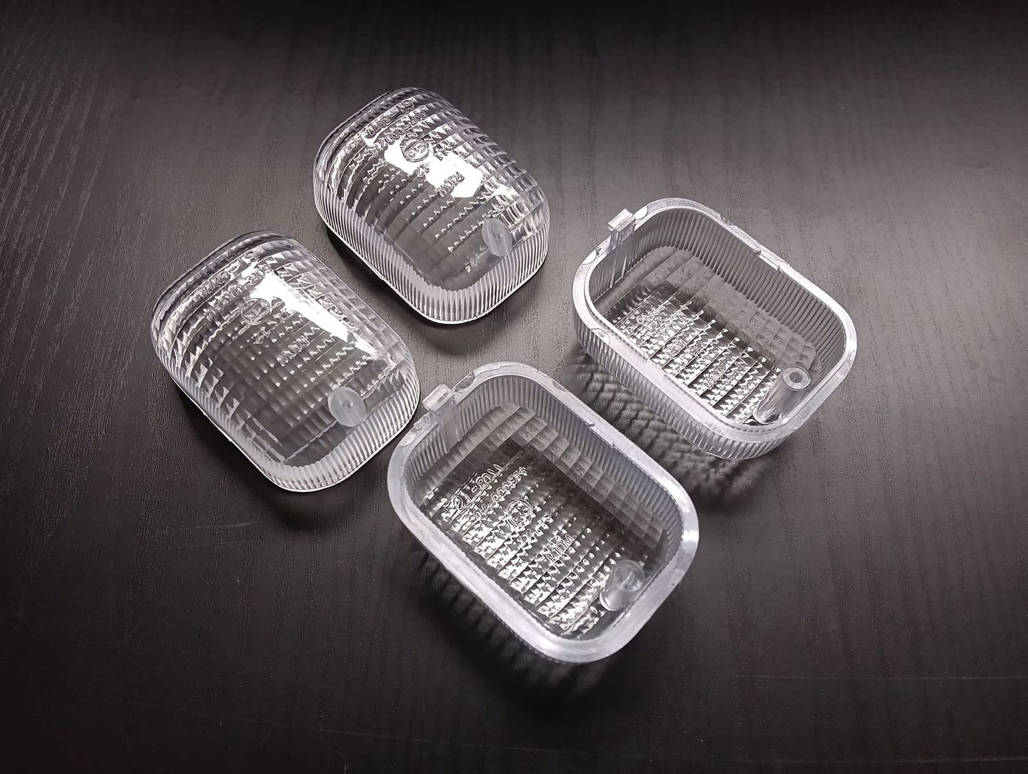 Satz Blinkergläser MZ 125 RT, weiß