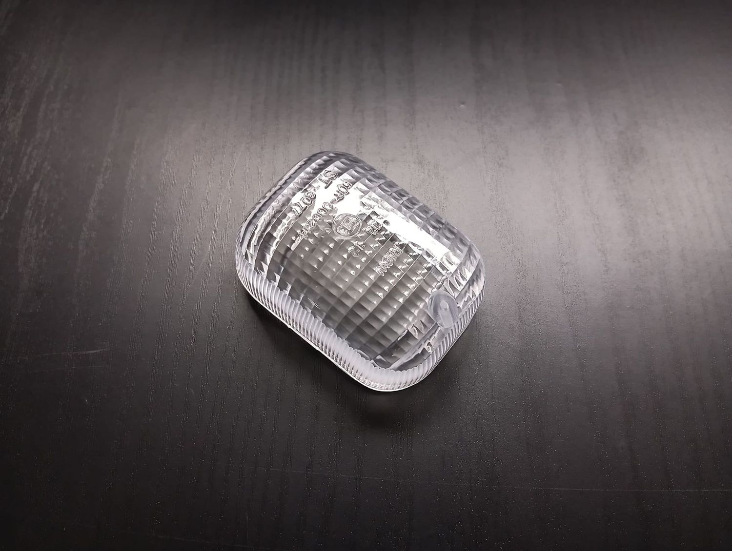 Blinkerglas MZ 125 RT, weiß