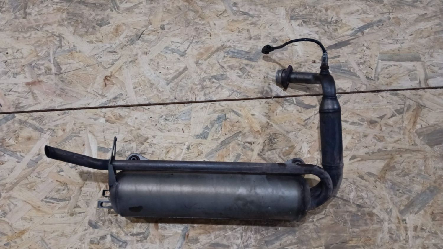 Auspuff komplett 2B008067 Aprilia RS 125 , gebraucht