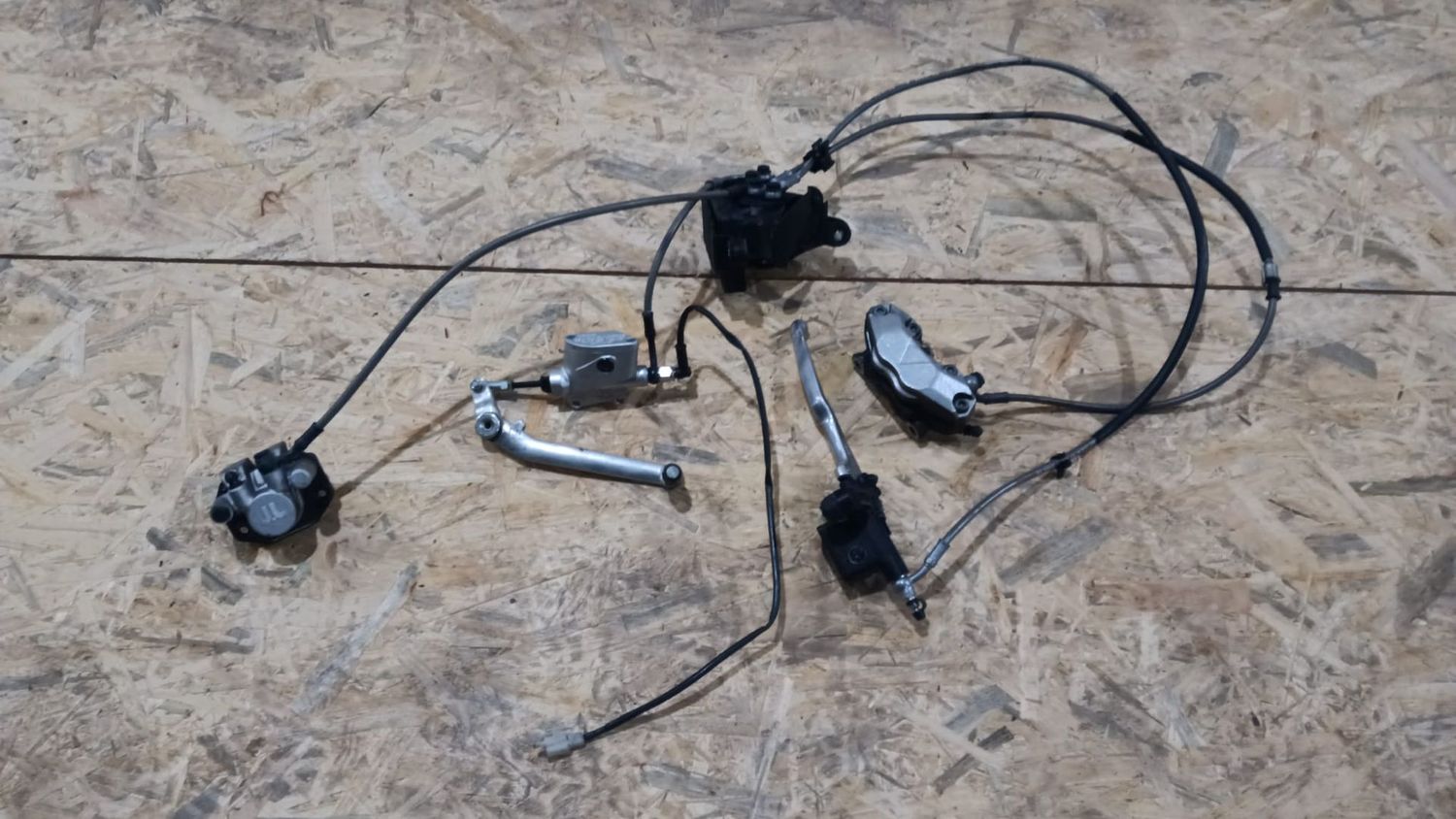 Bremsanlage komplett Aprilia RS 125 , gebraucht