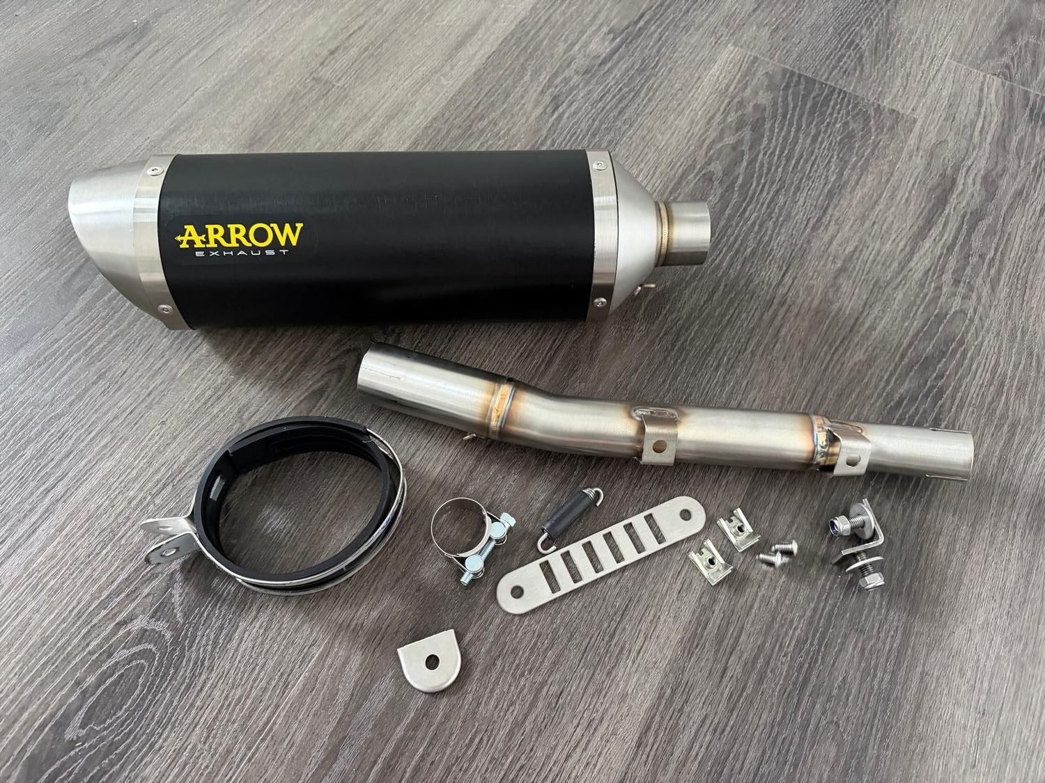 Sportauspuff MZ 125 SM SX "Arrow"
