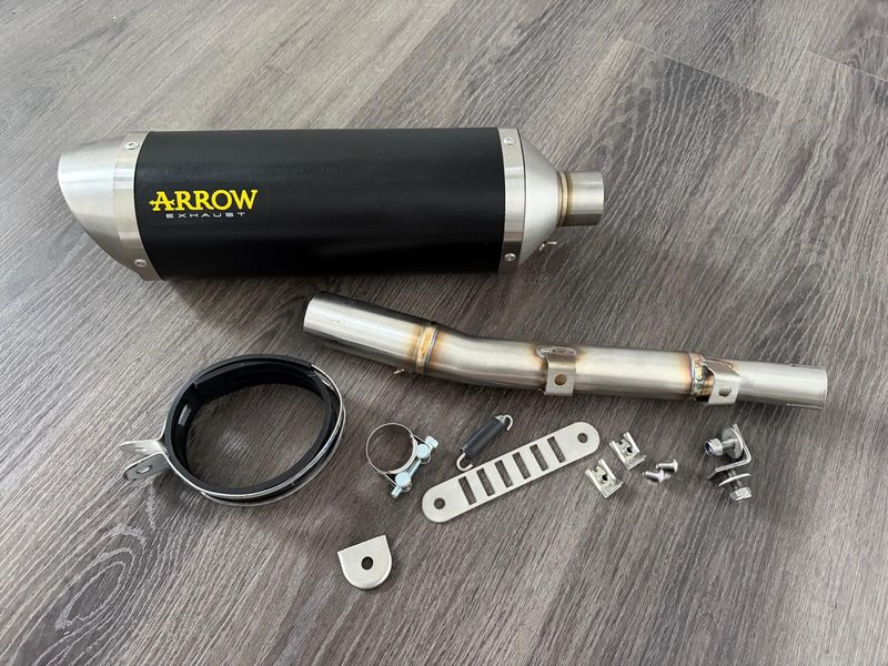 Sportauspuff MZ 125 SM SX Sportauspuff MZ 125 SM SX "Arrow"