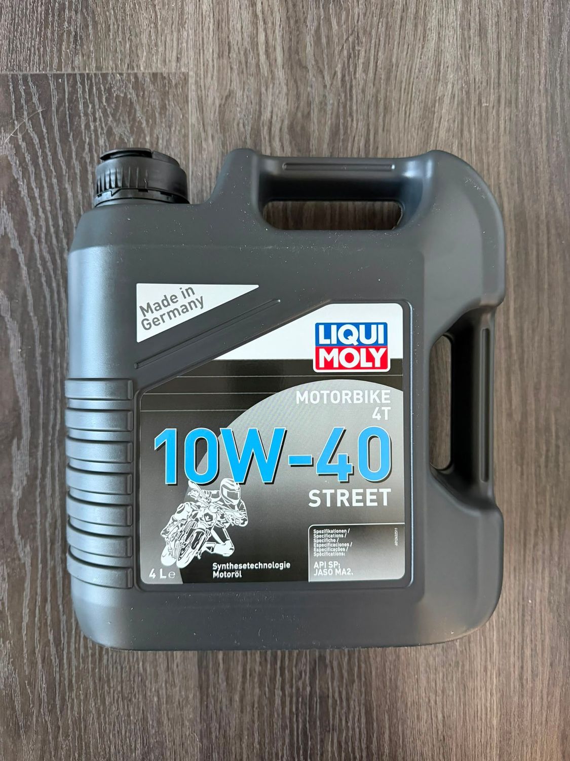 Motorenöl Liqui Moly Motorbike 4T 10W-40 Street, 4l Motorenöl Liqui Moly Motorbike 4T 10W-40 Street, 4l
