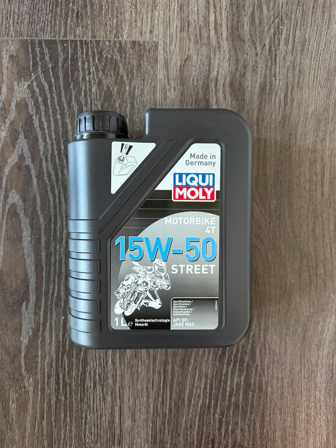 Motorenöl Liqui Moly Motorbike 4T 15W-50 Street, 1l Motorenöl Liqui Moly Motorbike 4T 15W-50 Street, 1l