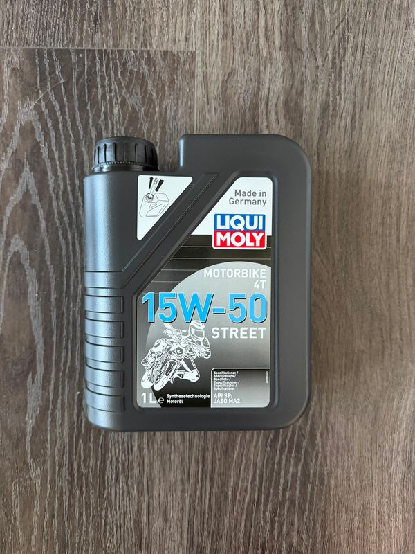 Motorenöl Liqui Moly Motorbike 4T 15W-50 Street, 1l