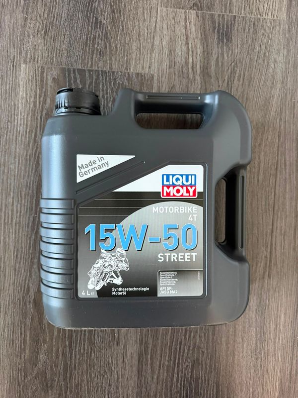 Motorenöl Liqui Moly Motorbike 4T 15W-50 Street, 4l
