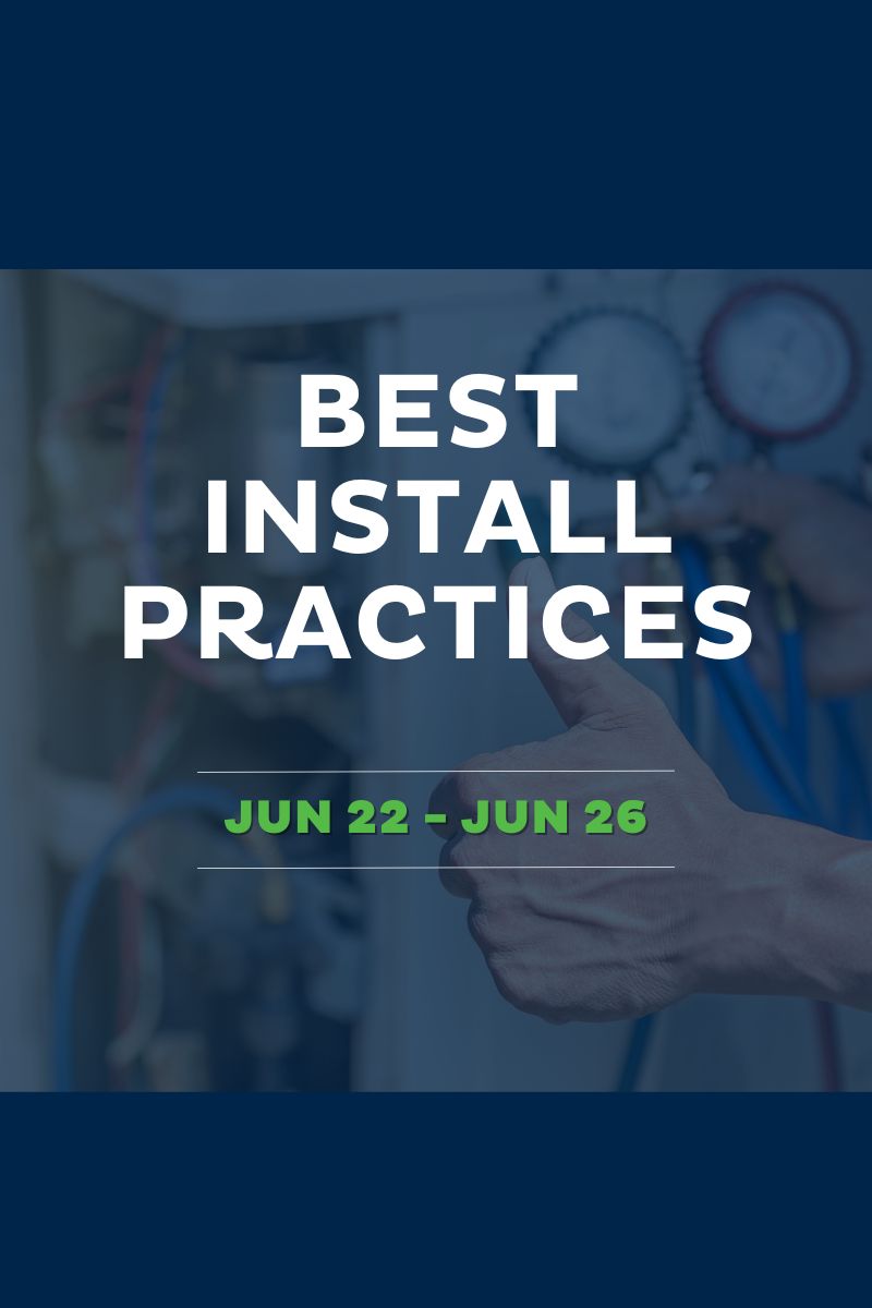 Best Install Practices Jun 22