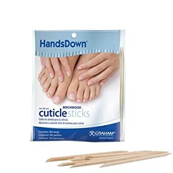 Hands Down Cuticle Sticks 4" 100pk