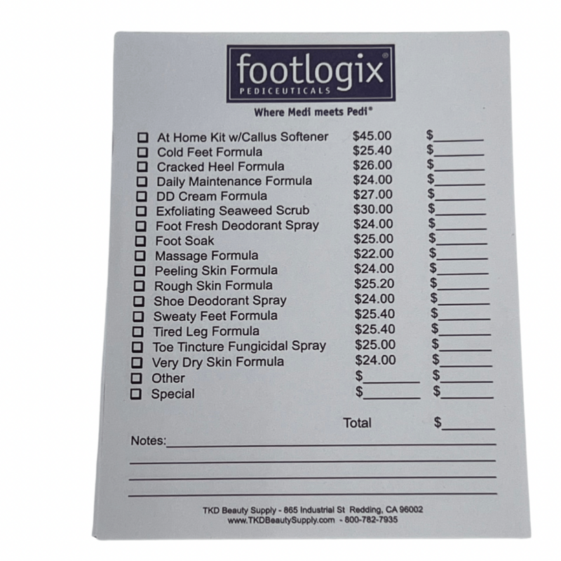 Footlogix Customer Brochures