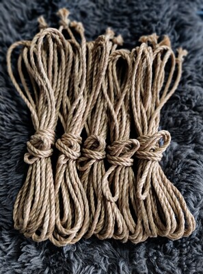 Juteseil 6mm - 7 Seile Juteseil 6mm - 7 Seile