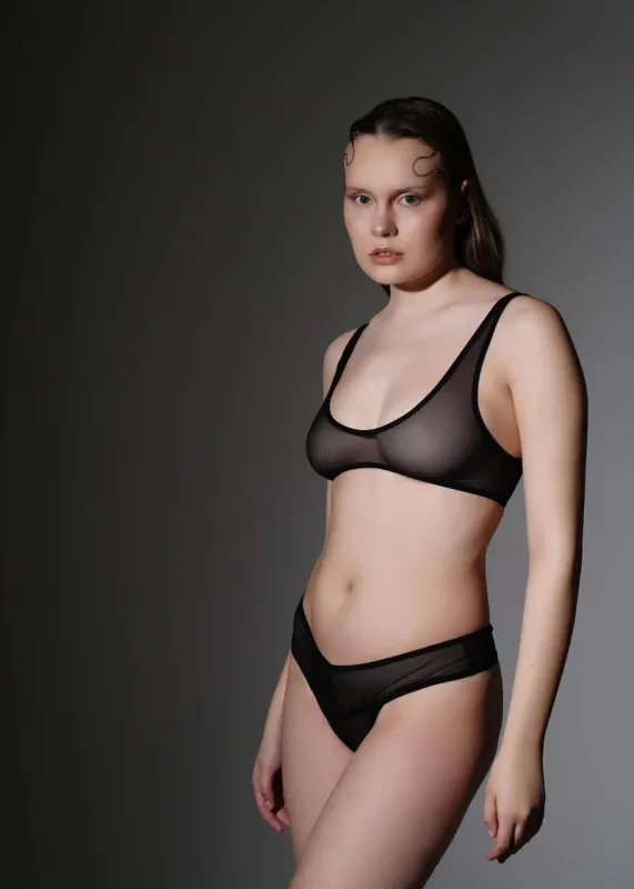 FEEL ME BH BLACK TULLE FEEL ME BH BLACK TULLE