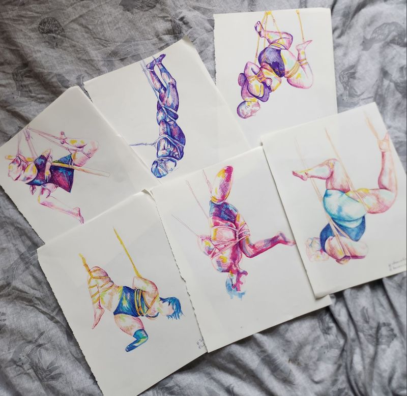 Shibari Live Drawing Shibari Live Drawing