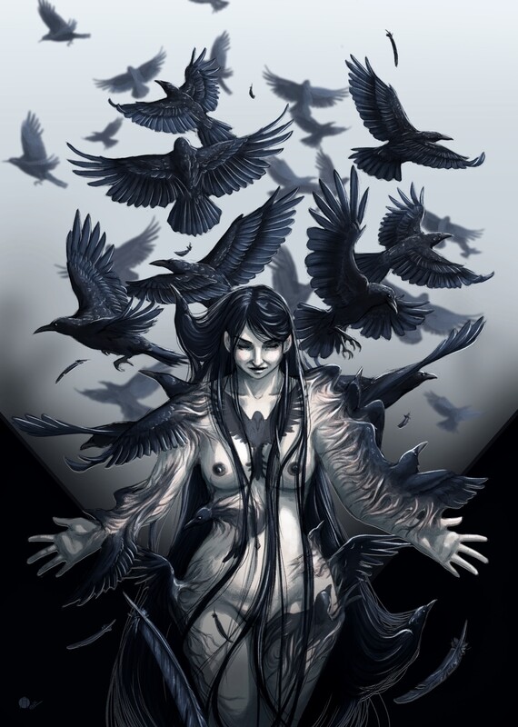 Dame Corbeau