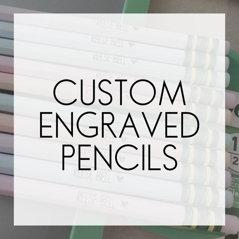 Engraved Pencils