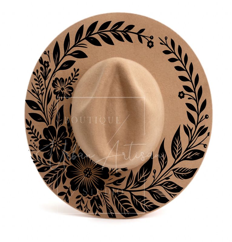 Elegant Floral Wreath