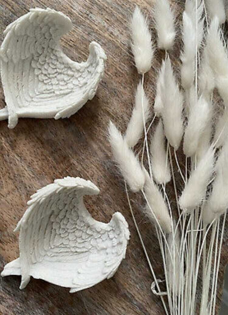 Angel Wing Trinket Dish