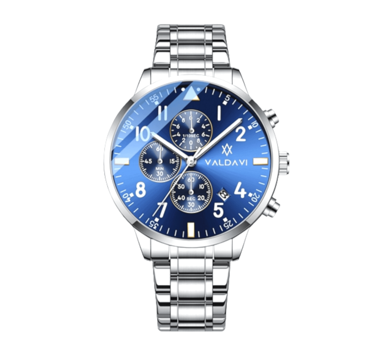 Relógio Valdavi Ocean Blue