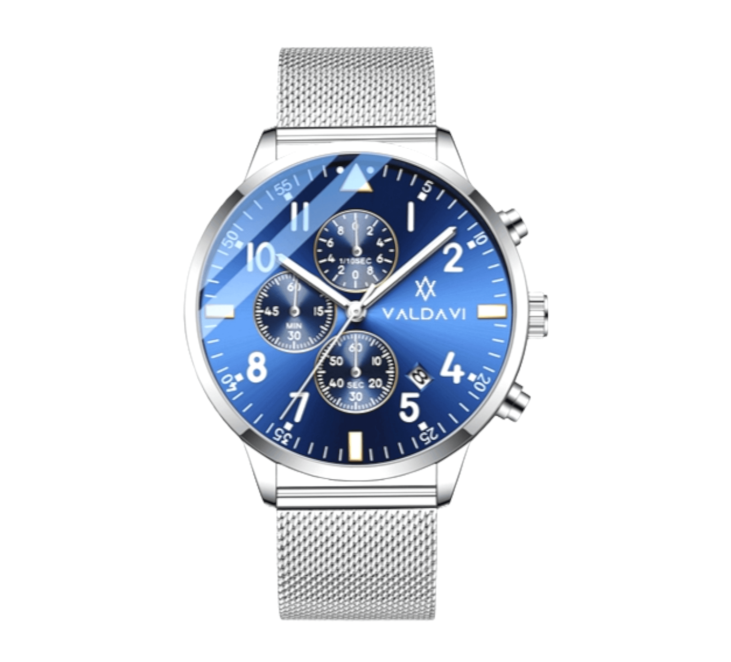 Relógio Valdavi Ocean Blue