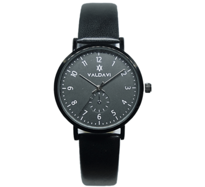 Relógio - Valdavi Vintage Preto