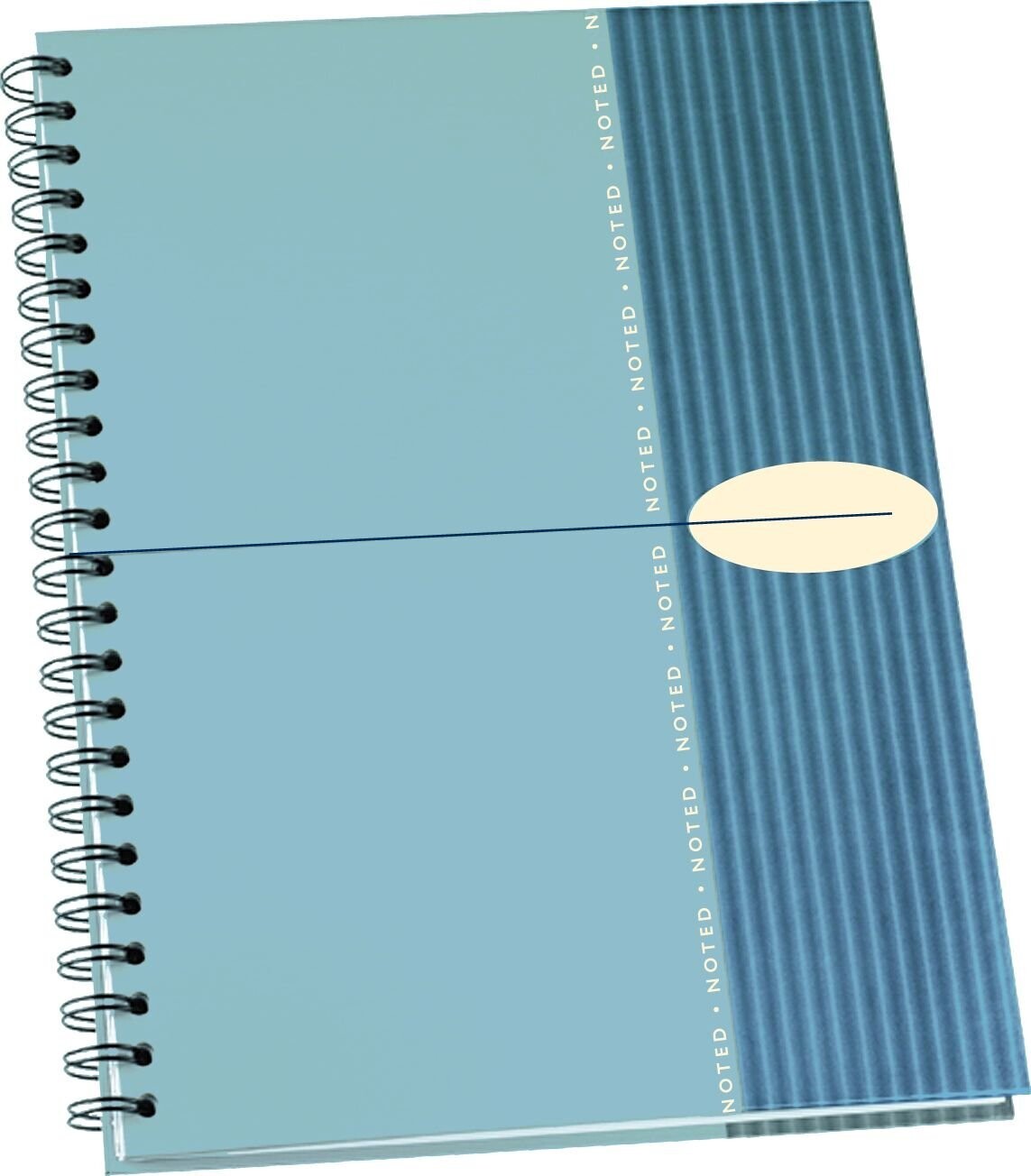 BANTEX A4 WIREBOUND NOTEBOOK 80PG;B1820