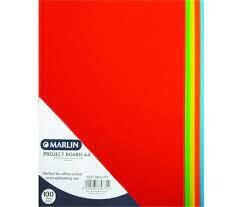 PAPER A4 160GSM PACK OF 10 BRIGHT BOARD