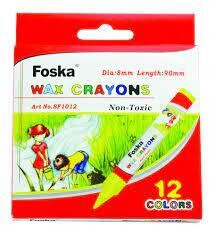 WAX CRAYONS FOSKA 12'S