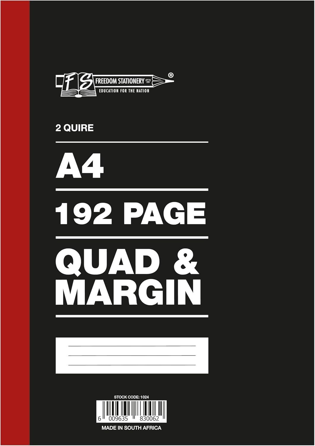 BOOK A4 HARDCOVER 192PG JD161