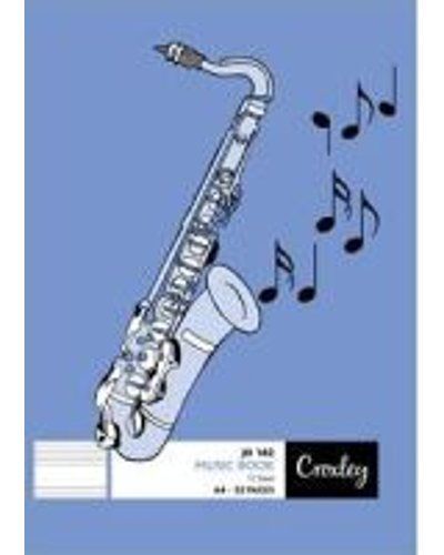 MUSIC MANUSCRIPT BOOK JD182