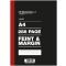 BOOK A4 HARDCOVER 288PG