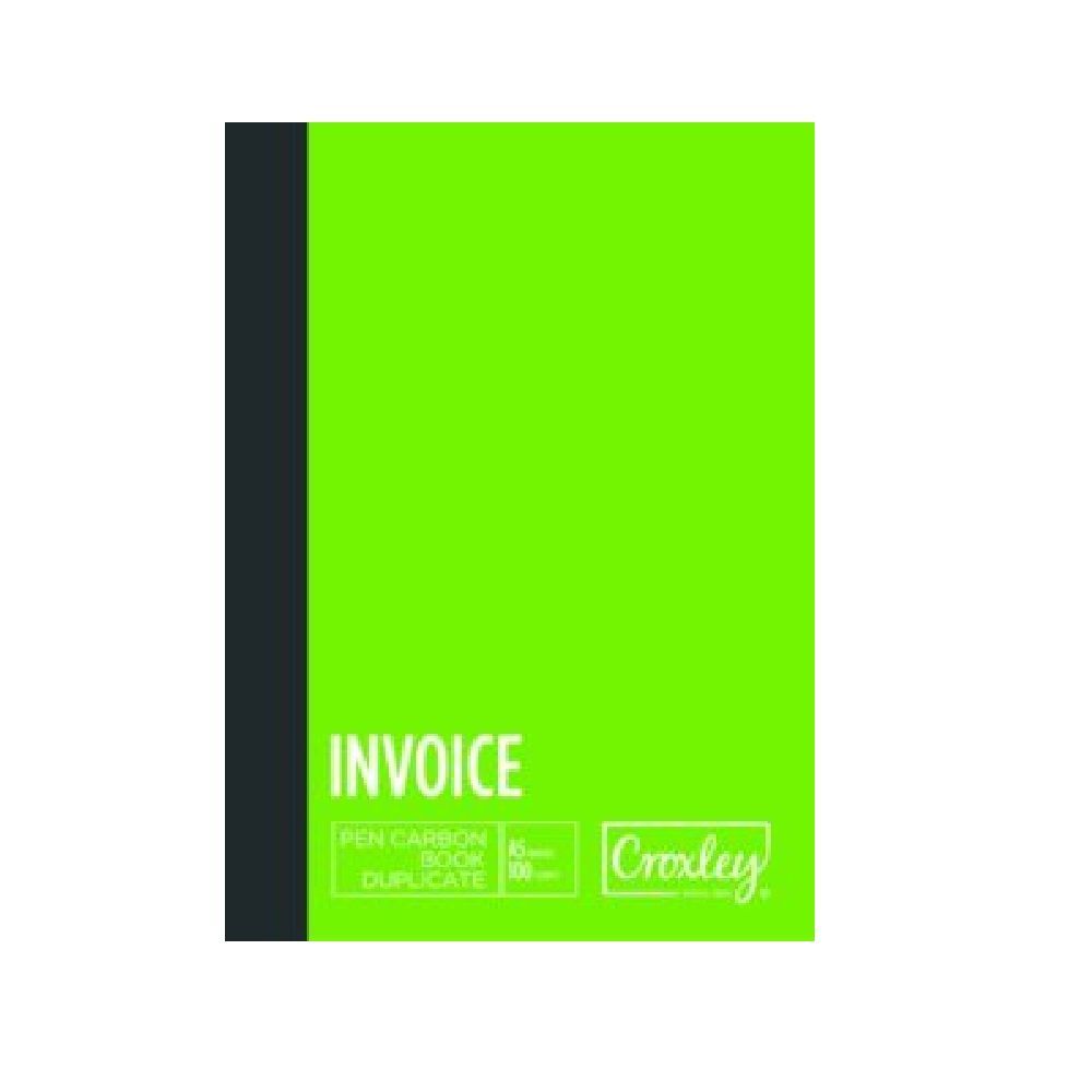 BOOK A5 DUPLICATE INVOICE 22BO