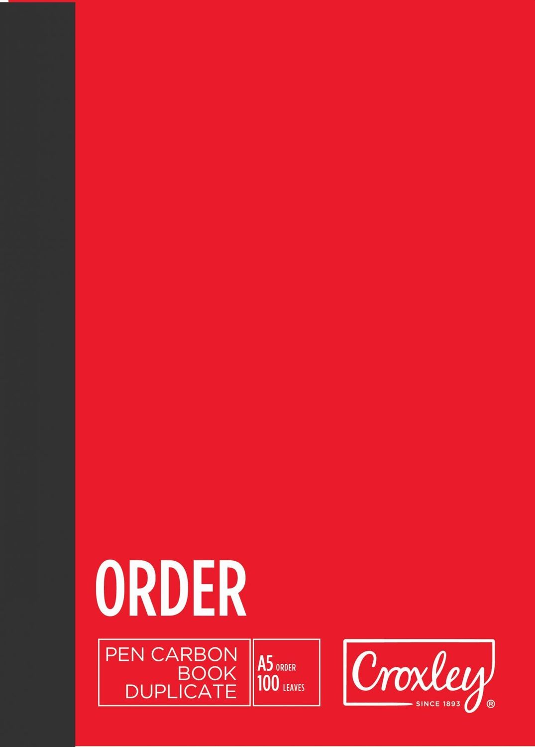 BOOK A5 DUPLICATE ORDER BOOK JD22PS