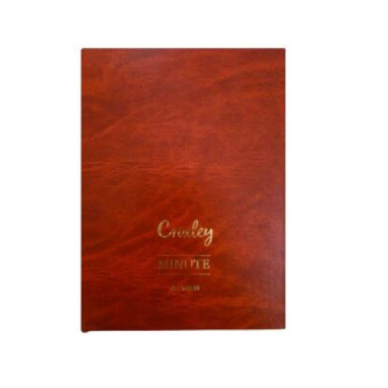 ACCOUNTING A4 QTR BOUND MINUTE BOOK 192PG