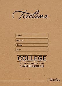 BOOKS A4 EXERCISE 72PG F/M SPECKLED