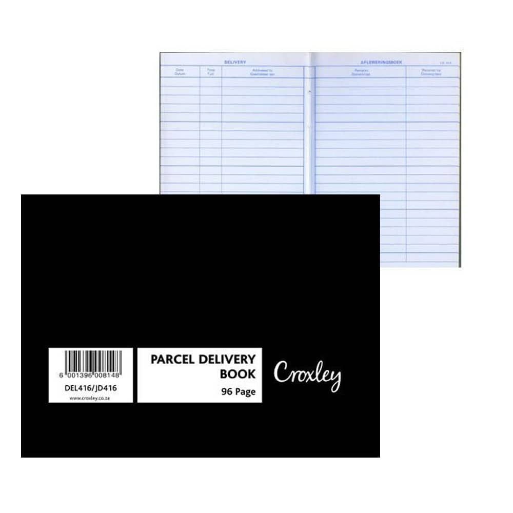 BOOK CROXLEY PARCEL DELIVERY BOOK JD416