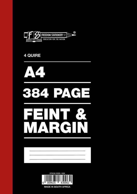 BOOK A4 HARDCOVER 384 PG 4QUIRE