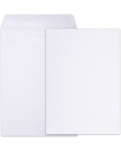 B4 WHITE SIMPLISTICK ENVELOPES