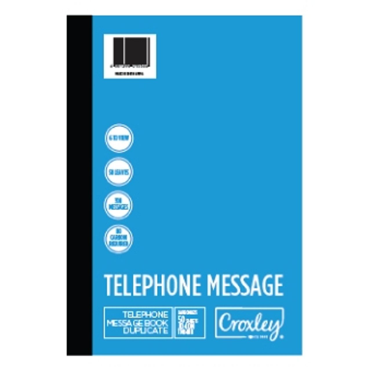 TELEPHONE MESSAGE BOOK 6toVIEW